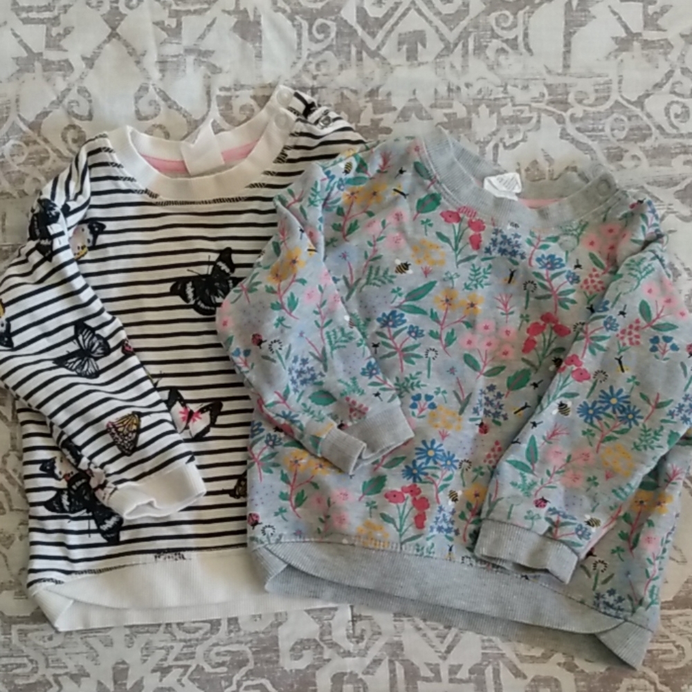 Spring H&M sweatshirts, 9-12M